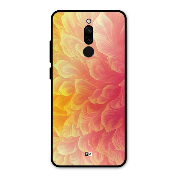 Amazing Vibrant Pattern Metal Back Case for Redmi 8