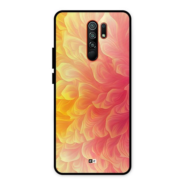 Amazing Vibrant Pattern Metal Back Case for Redmi 9 Prime