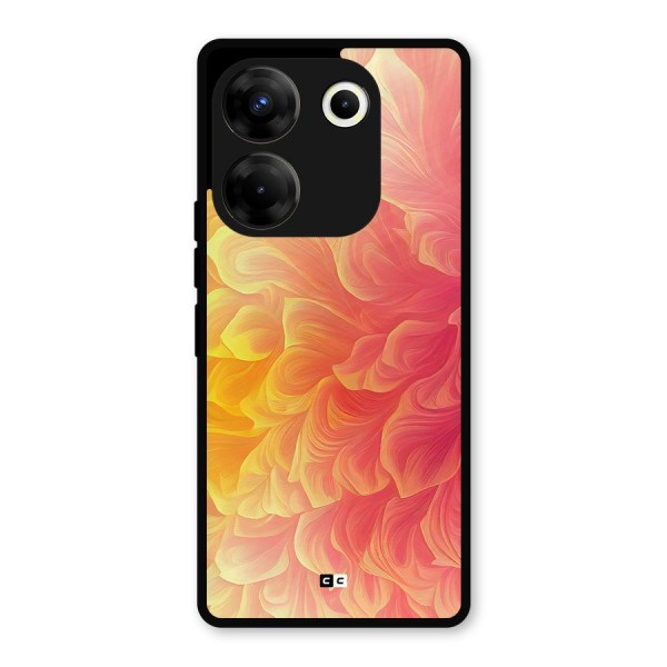 Amazing Vibrant Pattern Metal Back Case for Tecno Camon 20