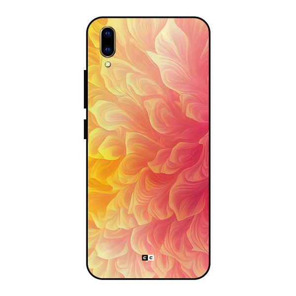 Amazing Vibrant Pattern Metal Back Case for Vivo V11 Pro