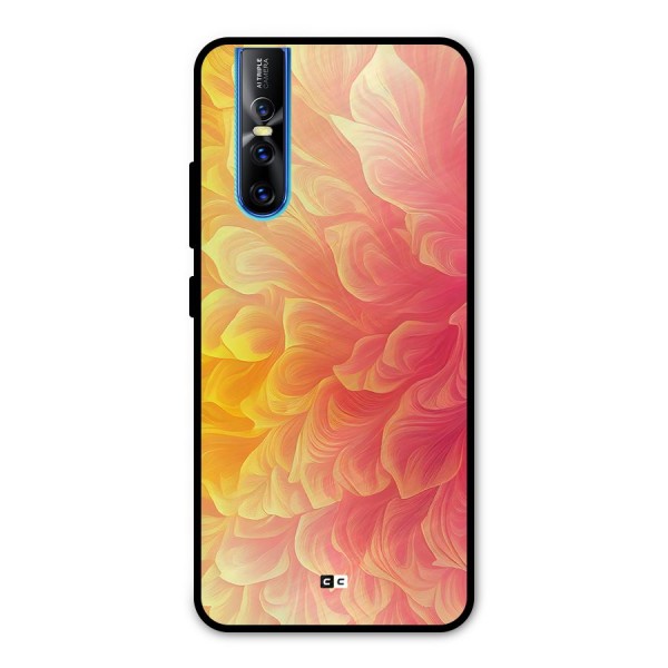 Amazing Vibrant Pattern Metal Back Case for Vivo V15 Pro