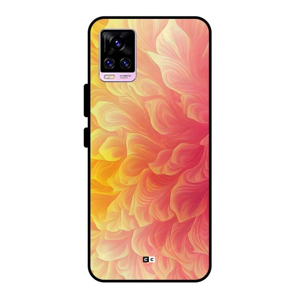 Amazing Vibrant Pattern Metal Back Case for Vivo V20 Pro