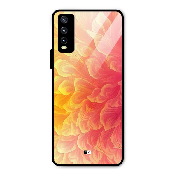 Amazing Vibrant Pattern Metal Back Case for Vivo Y20 2021