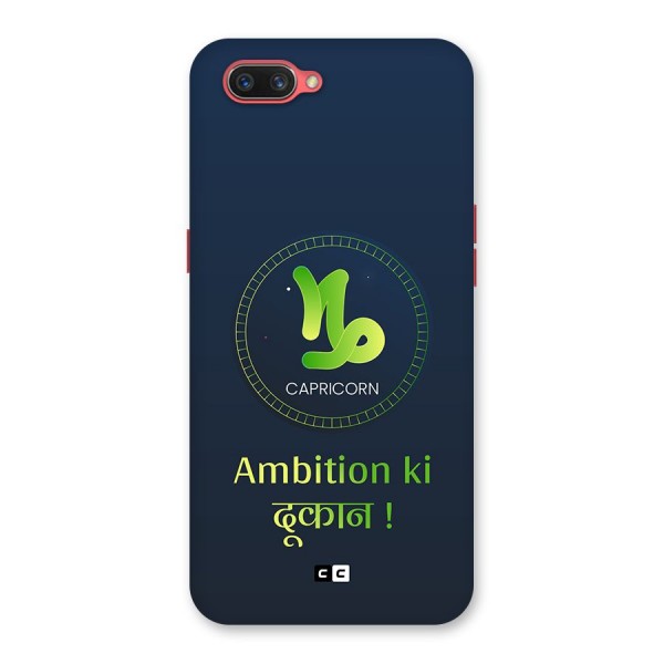 Ambitious Capricorn Back Case for Oppo A3s