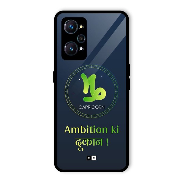 Ambitious Capricorn Glass Back Case for Realme GT 2
