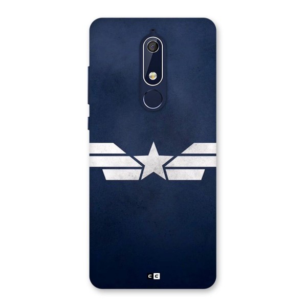 American Shield Back Case for Nokia 5.1