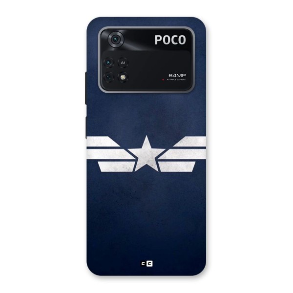 American Shield Back Case for Poco M4 Pro 4G