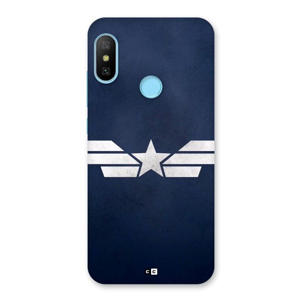 American Shield Back Case for Redmi 6 Pro