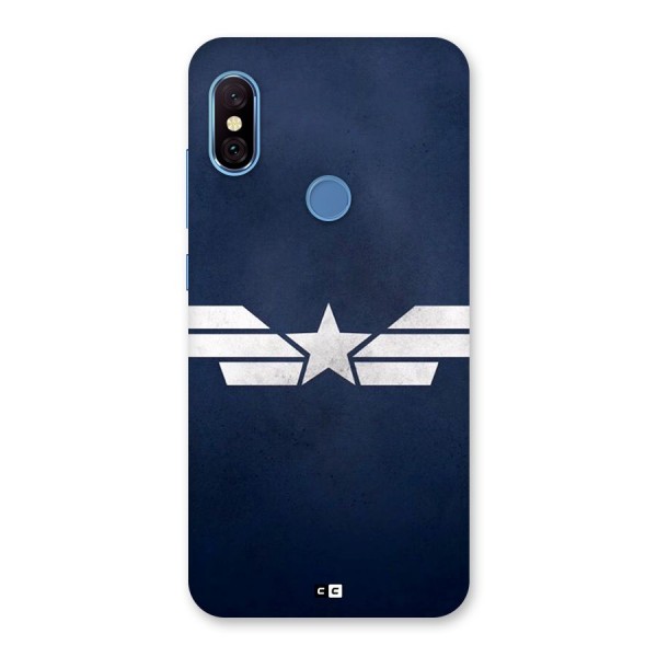 American Shield Back Case for Redmi Note 6 Pro