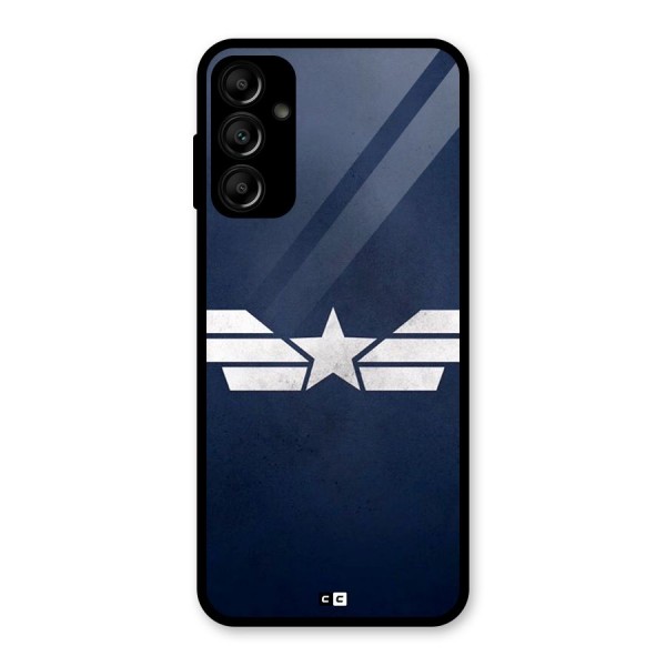 American Shield Glass Back Case for Galaxy A14 5G