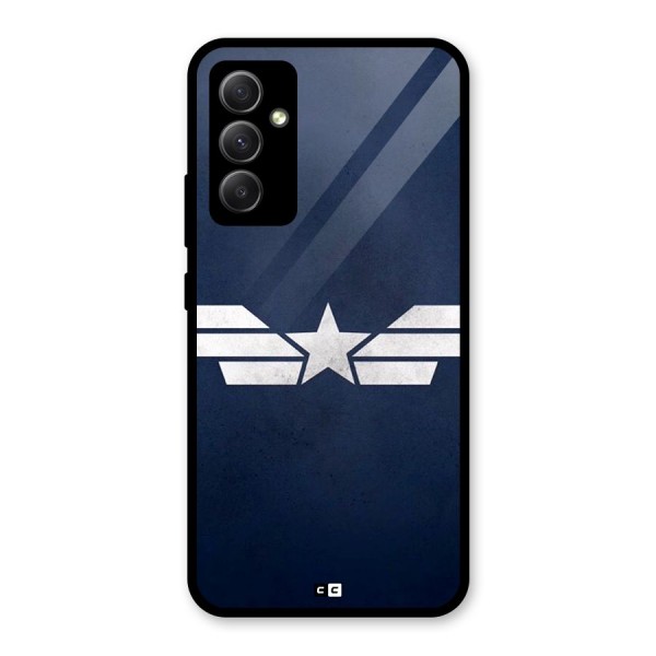 American Shield Glass Back Case for Galaxy A34