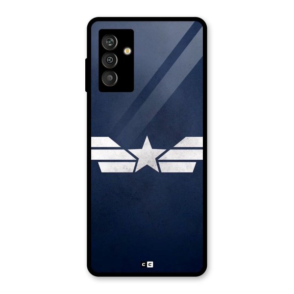 American Shield Glass Back Case for Galaxy M13