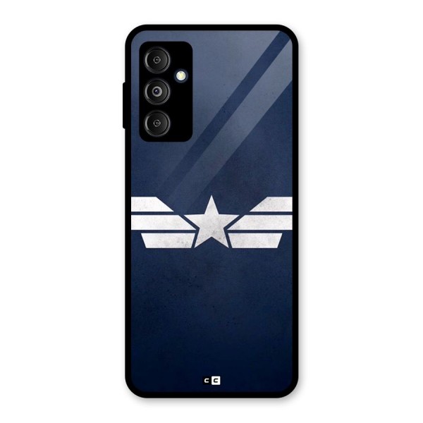 American Shield Glass Back Case for Galaxy M14 5G