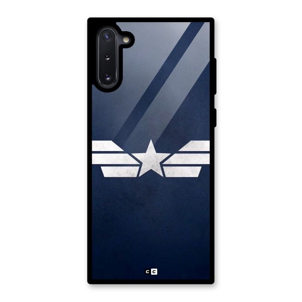 American Shield Glass Back Case for Galaxy Note 10