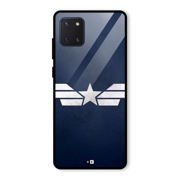 American Shield Glass Back Case for Galaxy Note 10 Lite