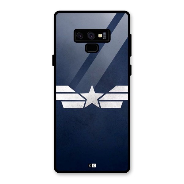 American Shield Glass Back Case for Galaxy Note 9