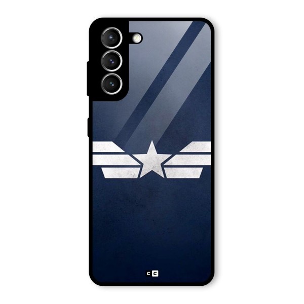 American Shield Glass Back Case for Galaxy S21 5G