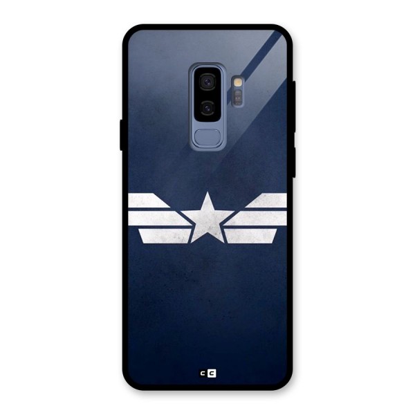 American Shield Glass Back Case for Galaxy S9 Plus