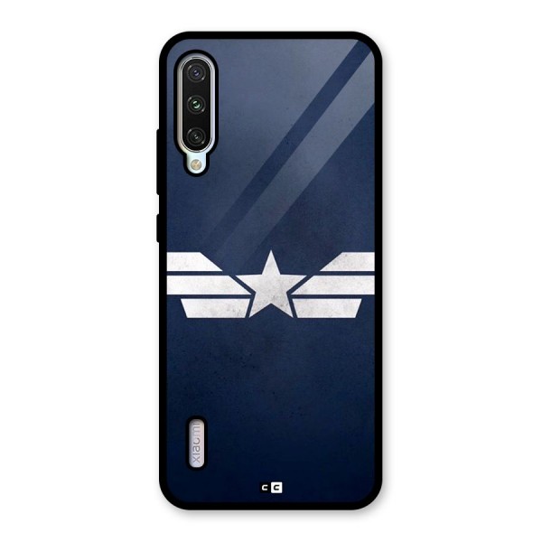 American Shield Glass Back Case for Mi A3