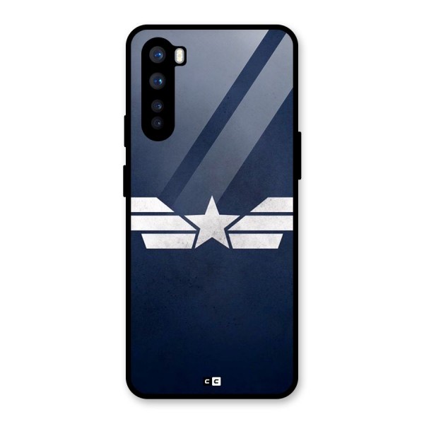 American Shield Glass Back Case for OnePlus Nord