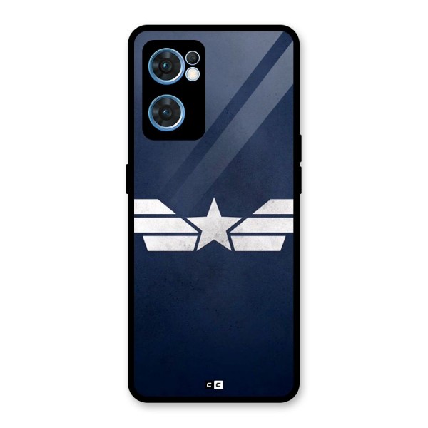 American Shield Glass Back Case for Oppo Reno7 5G