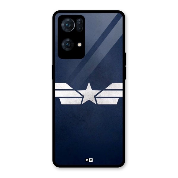 American Shield Glass Back Case for Oppo Reno7 Pro 5G