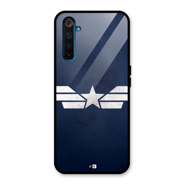 American Shield Glass Back Case for Realme 6 Pro