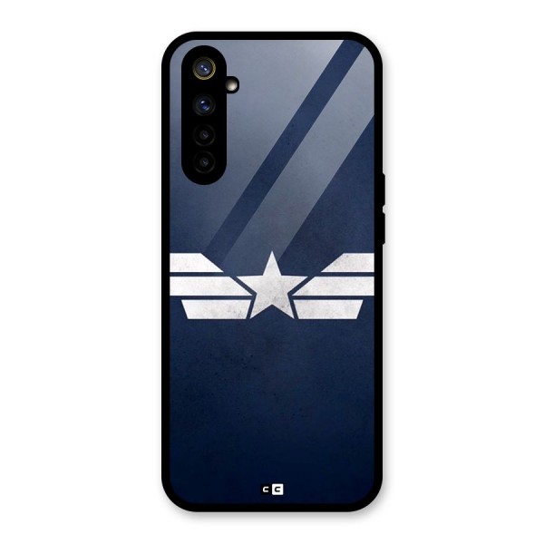 American Shield Glass Back Case for Realme 6i