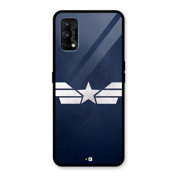 American Shield Glass Back Case for Realme 7 Pro