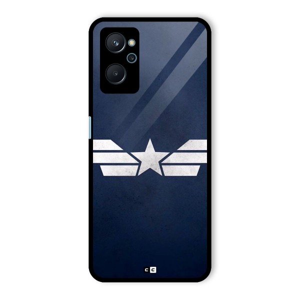 American Shield Glass Back Case for Realme 9i