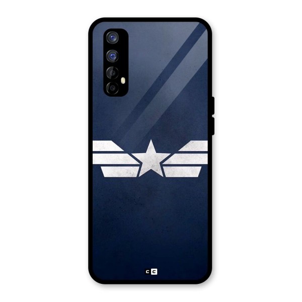 American Shield Glass Back Case for Realme Narzo 20 Pro