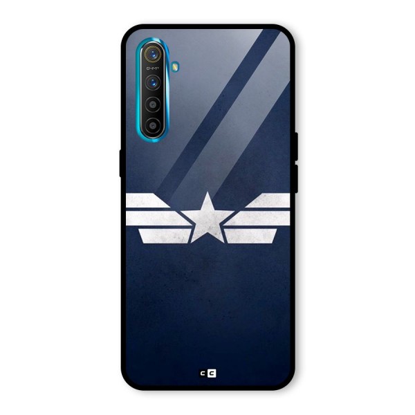 American Shield Glass Back Case for Realme X2