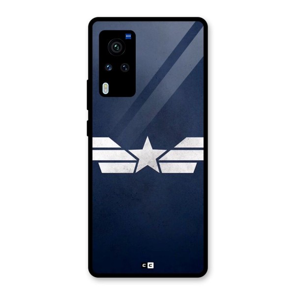 American Shield Glass Back Case for Vivo X60 Pro