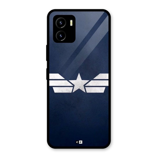 American Shield Glass Back Case for Vivo Y15s