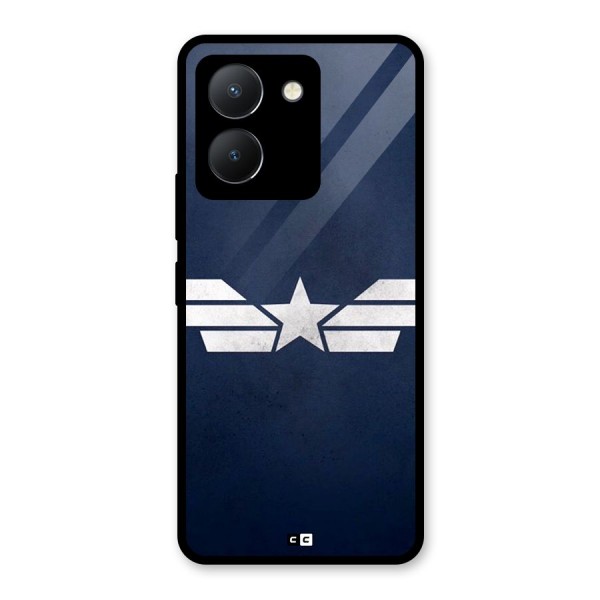 American Shield Glass Back Case for Vivo Y36