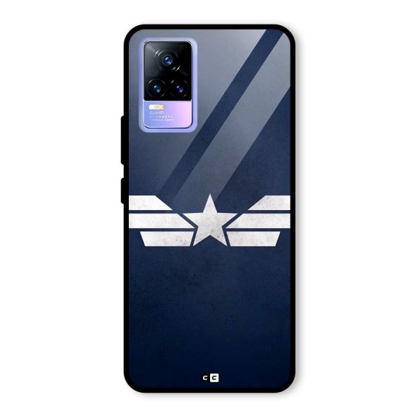 American Shield Glass Back Case for Vivo Y73