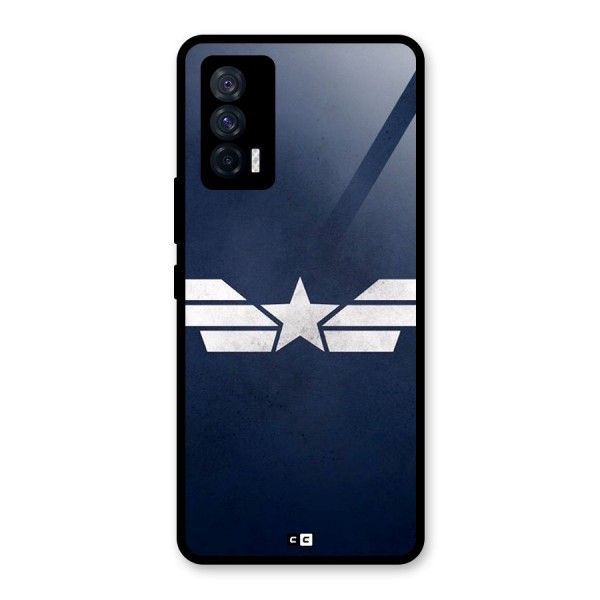 American Shield Glass Back Case for Vivo iQOO 7 5G