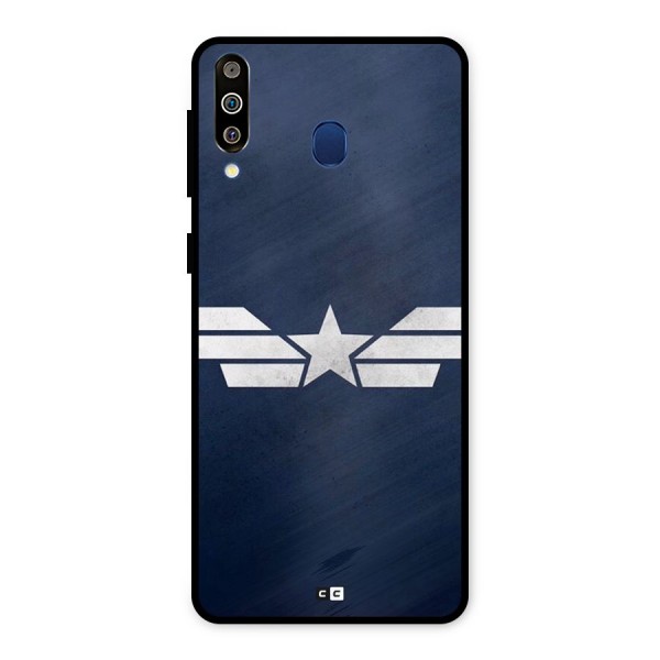 American Shield Metal Back Case for Galaxy M30