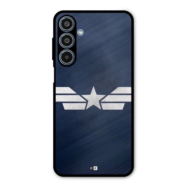 American Shield Metal Back Case for Galaxy M35