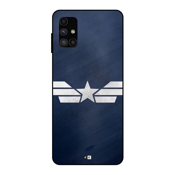 American Shield Metal Back Case for Galaxy M51