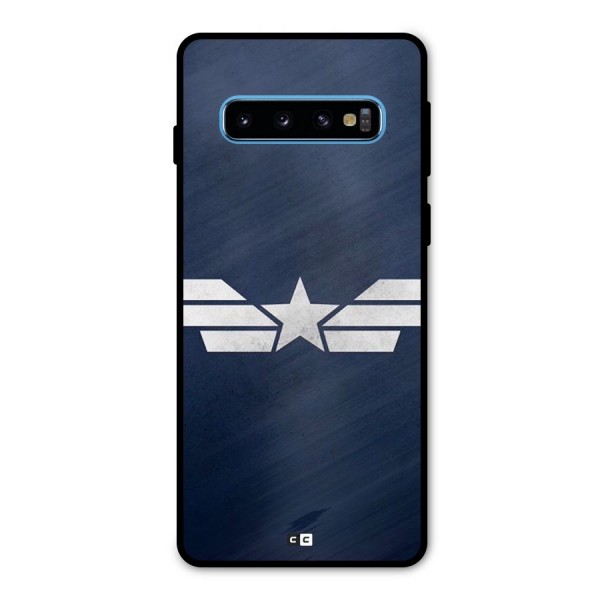 American Shield Metal Back Case for Galaxy S10