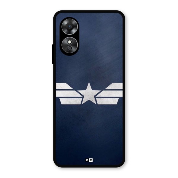 American Shield Metal Back Case for Oppo A17