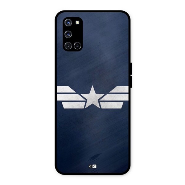 American Shield Metal Back Case for Oppo A52