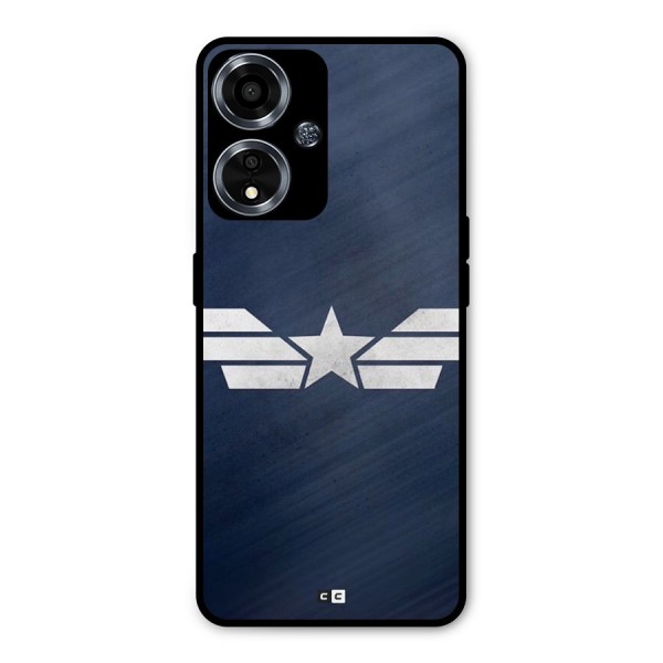 American Shield Metal Back Case for Oppo A59