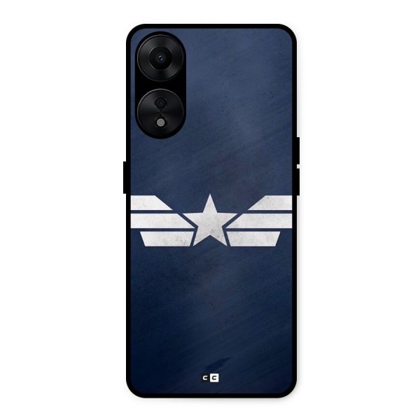 American Shield Metal Back Case for Oppo A78 5G