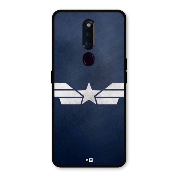 American Shield Metal Back Case for Oppo F11 Pro