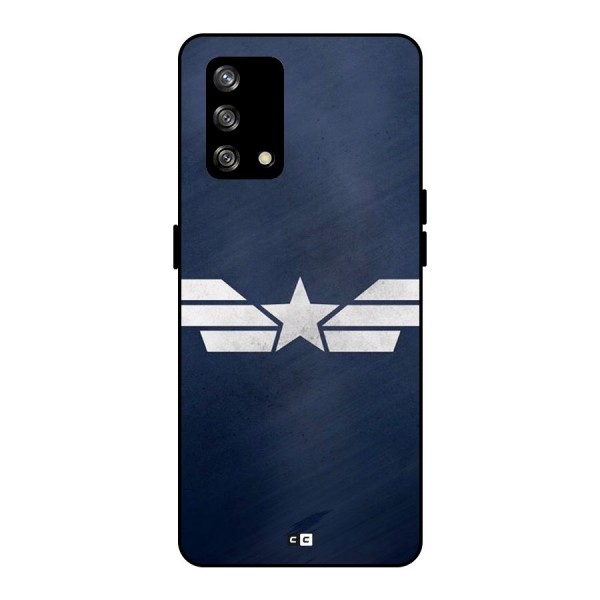 American Shield Metal Back Case for Oppo F19