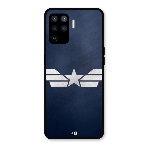 American Shield Metal Back Case for Oppo F19 Pro