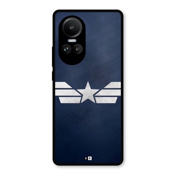 American Shield Metal Back Case for Oppo Reno10 Pro