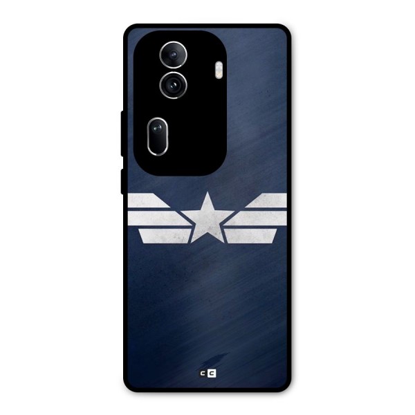 American Shield Metal Back Case for Oppo Reno11 Pro 5G